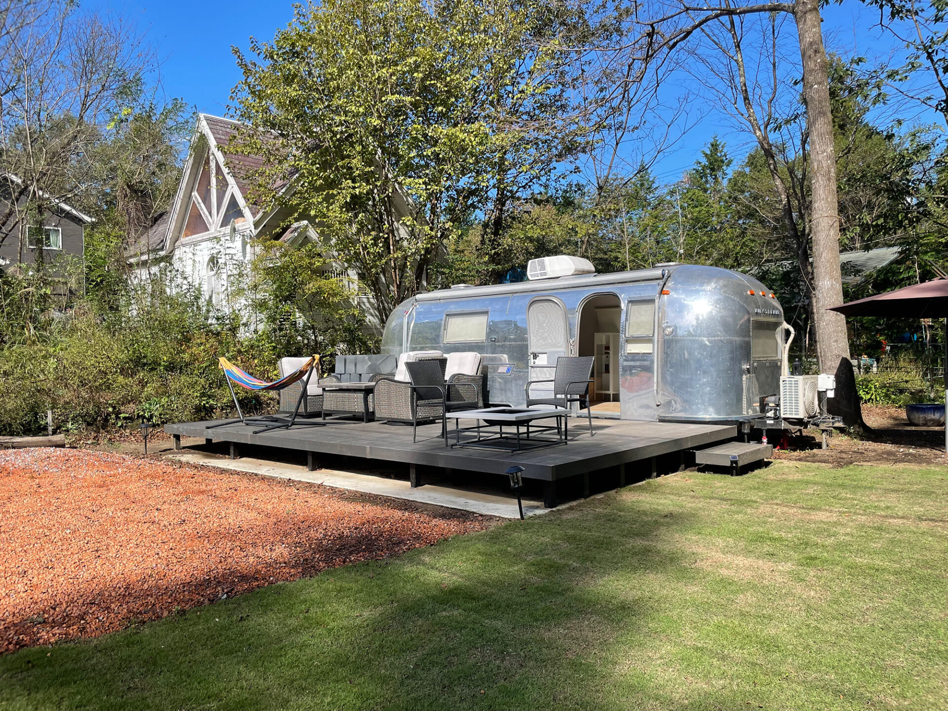 Airstream-resort HAKUSHU BASE