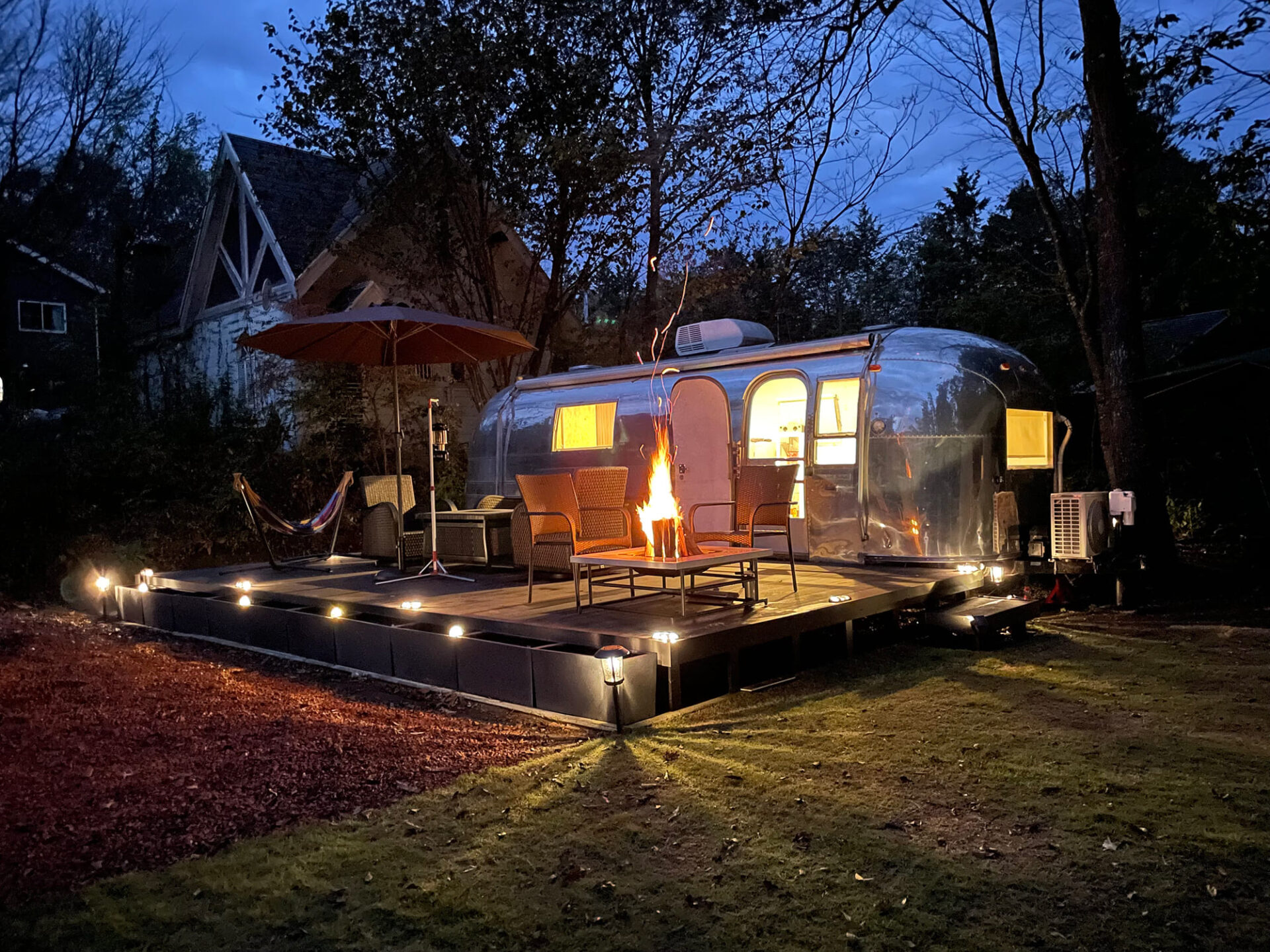 Airstream-resort HAKUSHU BASE